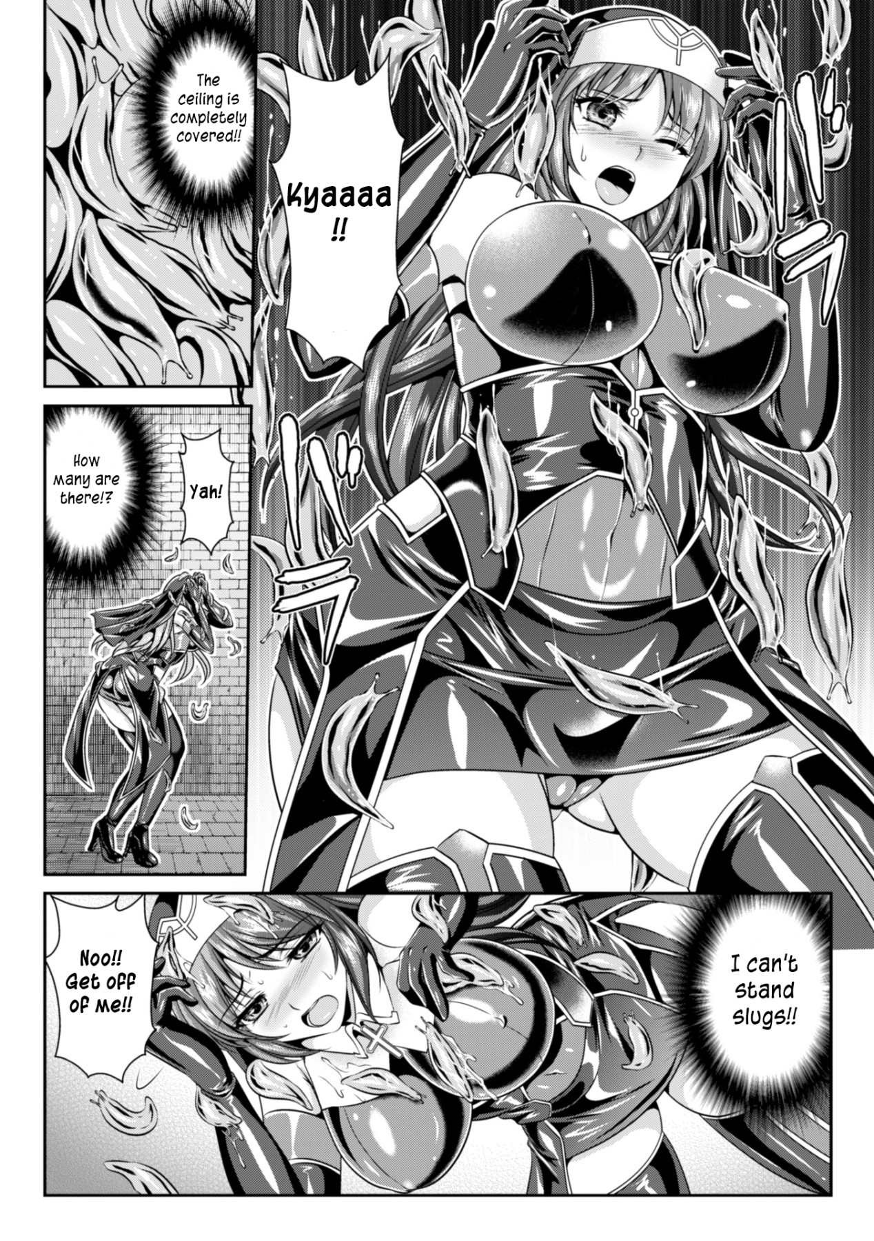 Hentai Manga Comic-Liese's destiny: Punishment Of Lust On The Slime Prison Ch.1-3-Read-59